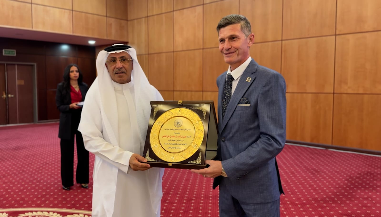 Najran Specialized Hospital Honored by APTSD President